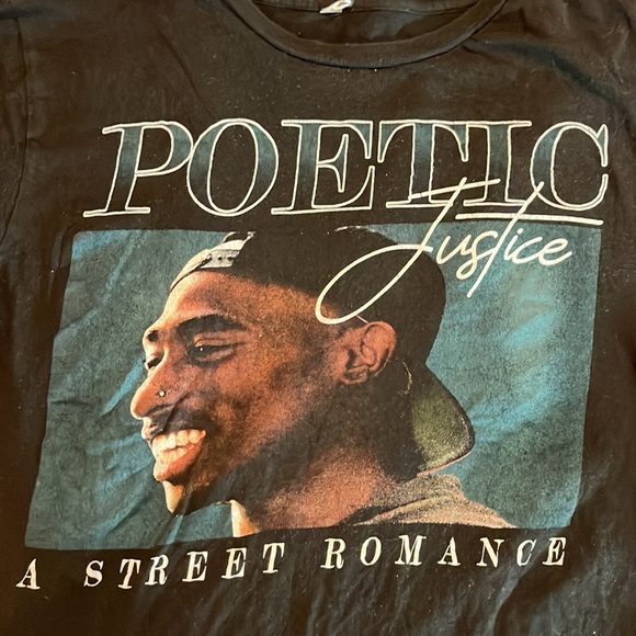 Vintage POETIC JUSTICE A Street Romance
Size Large Tee Shirt WillTees USA
Tupac - Picture 11 of 11